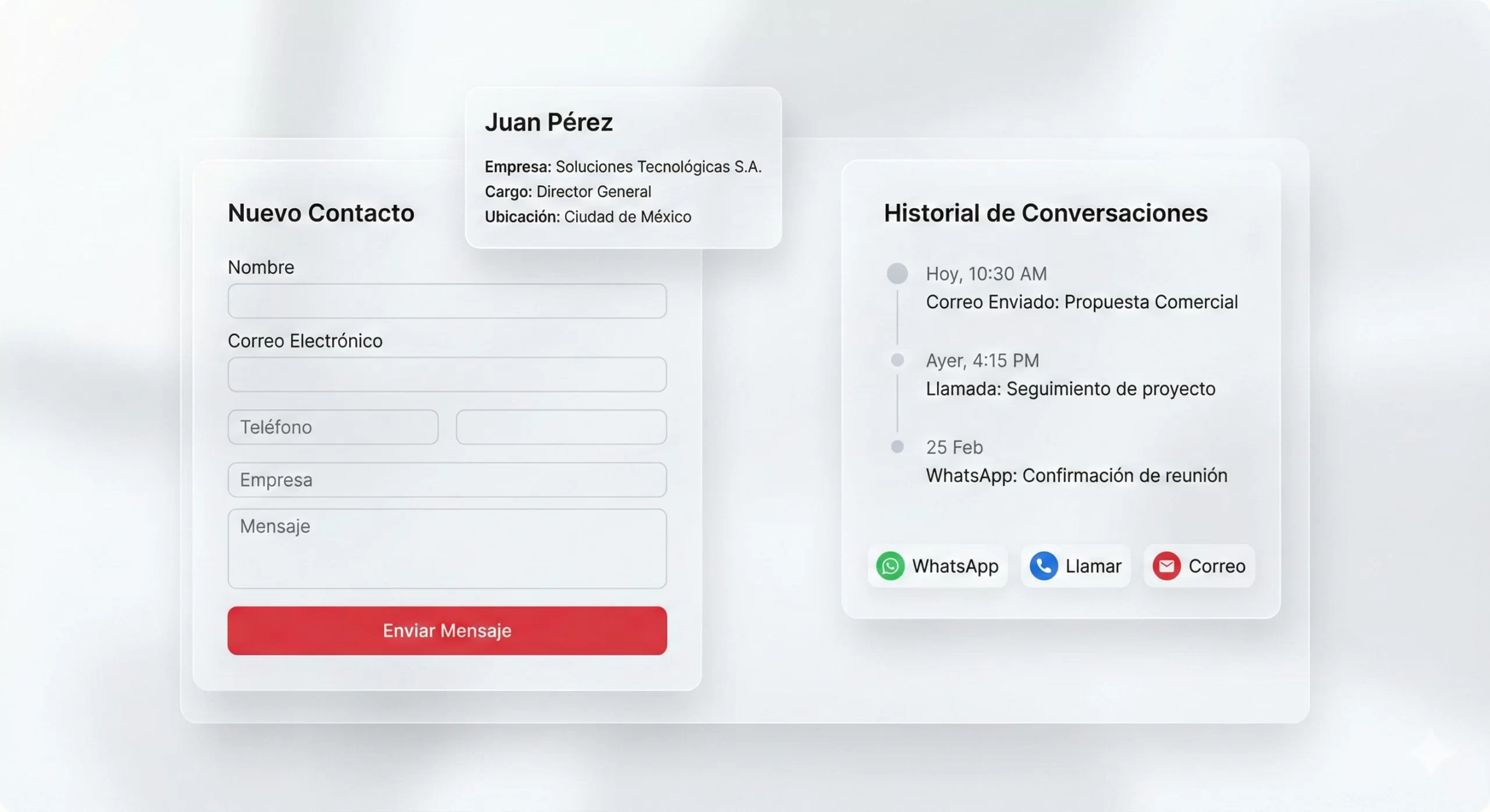 CRM AdminRA — Gestión de contactos